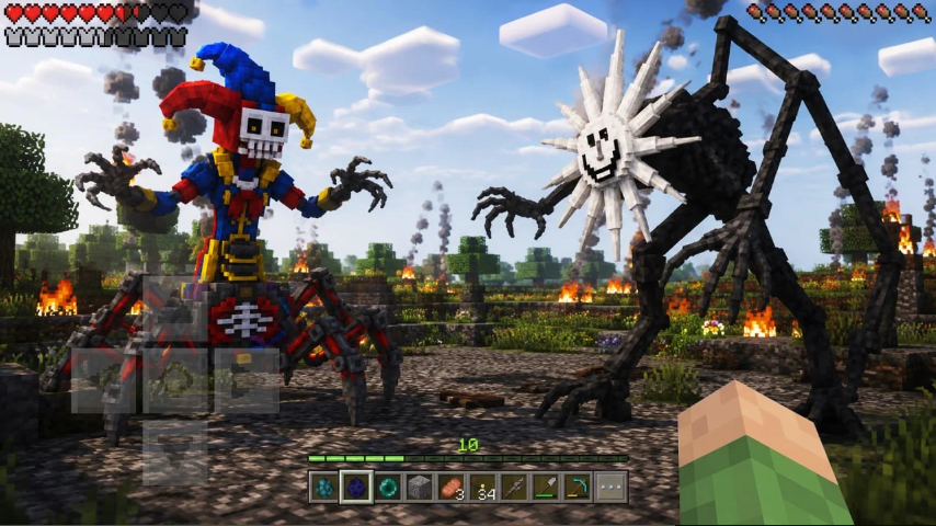 �����ս��׿��(Craft Battle Block Wars)��ͼ1