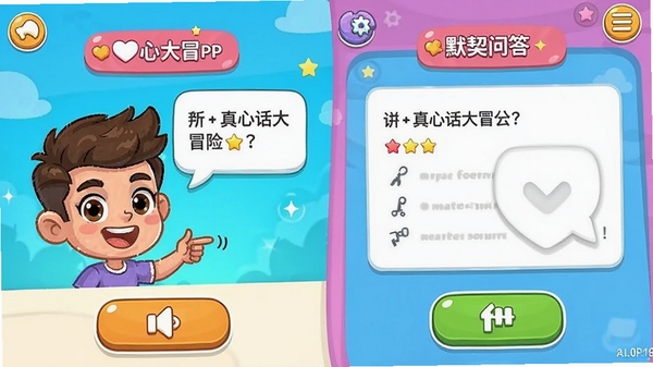 ����APP������Ϸ�����ͼ��չʾ���Ļ���ð�ջ�Ĭ���ʴ���棬��ͨ���ɫ���������ã��жԻ����ݺͻ�����ť