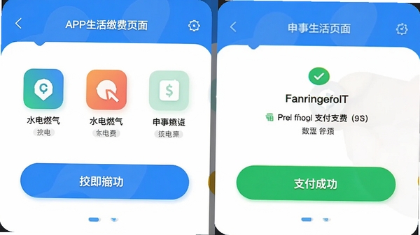 ��������APP����ɷ�ҳ�棬չʾˮ��ȼ���ɷ�ͼ���֧���ɹ���ʾ��������ˬ��������ť��Ŀ