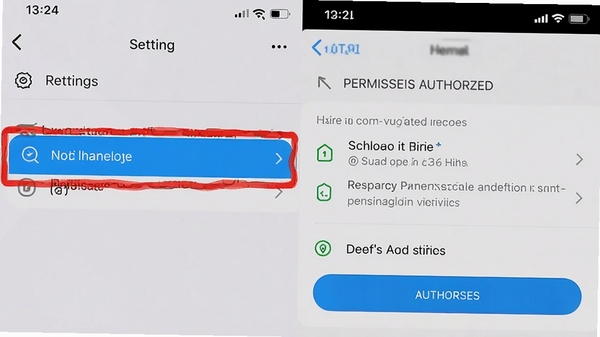 �ֻ��������ý����ͼ��������ʾ֪ͨ����ѡ����Ȩ����Ȩҳ�档