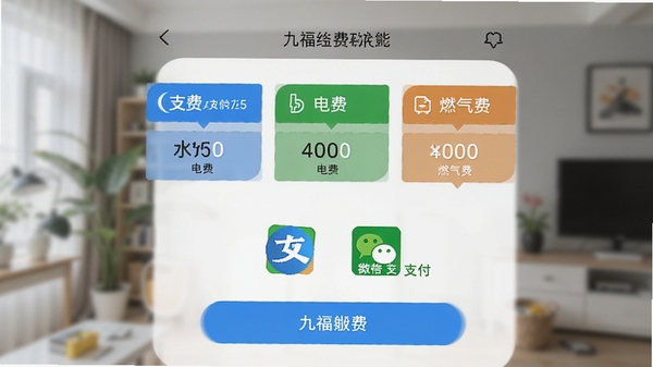 �Ÿ�����APP�ڲ�������ɷѹ���ҳ���ͼ��ҳ������ʾˮ�ѡ���ѡ�ȼ���ѵȶ���ɷ�ѡ���������������������֧������΢��֧���Ȱ�ȫ֧����ʽͼ�꣬�����黯������ͻ����������