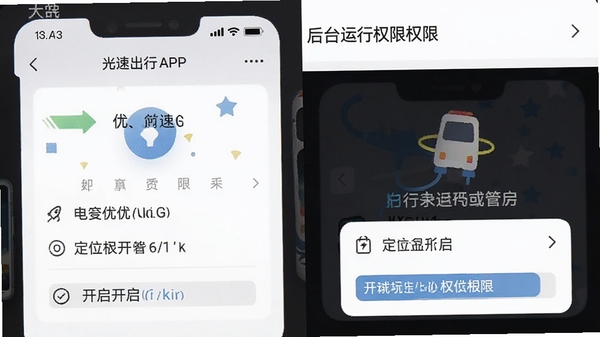 ���ٳ���APP���ֻ���̨���е�Ȩ�޹������ý��棬ǿ������Ż��붨λȨ�޿�����ͼ�Ĳ�ï