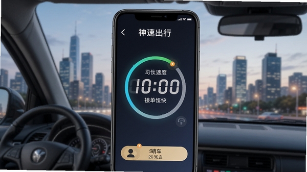 ���ٳ���APP�г���Ӧ���棬��ʾ˾���ӵ��ٶȼ��죬����ʱ���������б���
