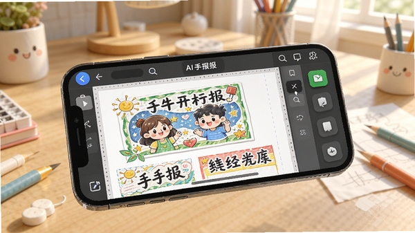 һ���ִ������ֻ���Ļ����д����Ļ����ʾ��AI�ֳ���APP�Ĵ������棬����ɫ�����ޣ�չʾ�ž������ֳ���ģ���������Ű�Ч������������ܰ�������ͻ滭���ߣ�����������ͣ�ͻ��������ѧϰ�ķ�Χ��