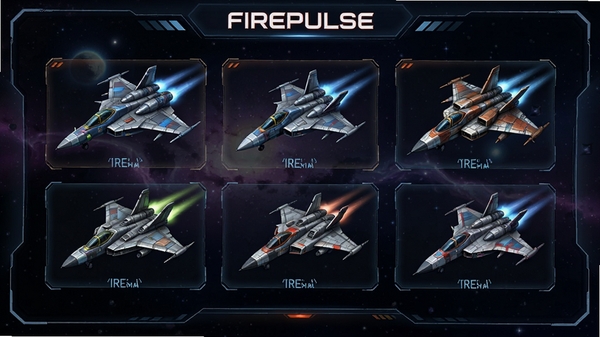 FirePulseս��ѡ����棬չʾ������Ϳƻá��������ս����UI��ƾ���������������������ǿ�