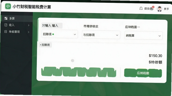 С���˰����˰�Ѽ�����棬��ʾ����������۳�����Զ������Ӧ��˰�����������
