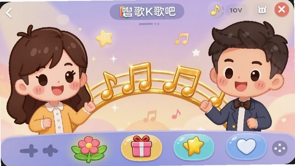 ����K��ɵĺϳ����߽��棬������ͨ��������ֱ�λ����Ļ�������࣬�м������Ž�ɫ�����������ײ����ͻ�������ȲʵȻ�����ť��������ܰ�ɰ���