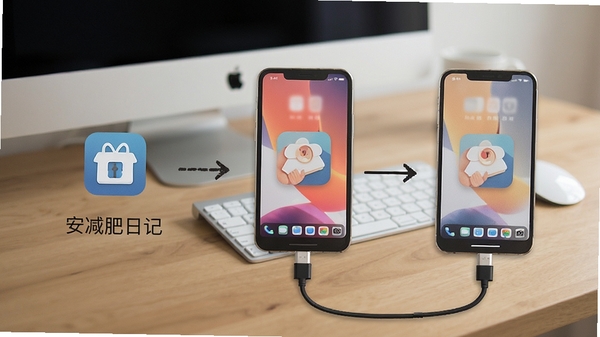 �����ռ�app��װ�̳�ʾ��ͼ���ֻ����������ߣ���Ļ��ʾӦ��ͼ�꣬����Ϊ�������棬��������ͼ����