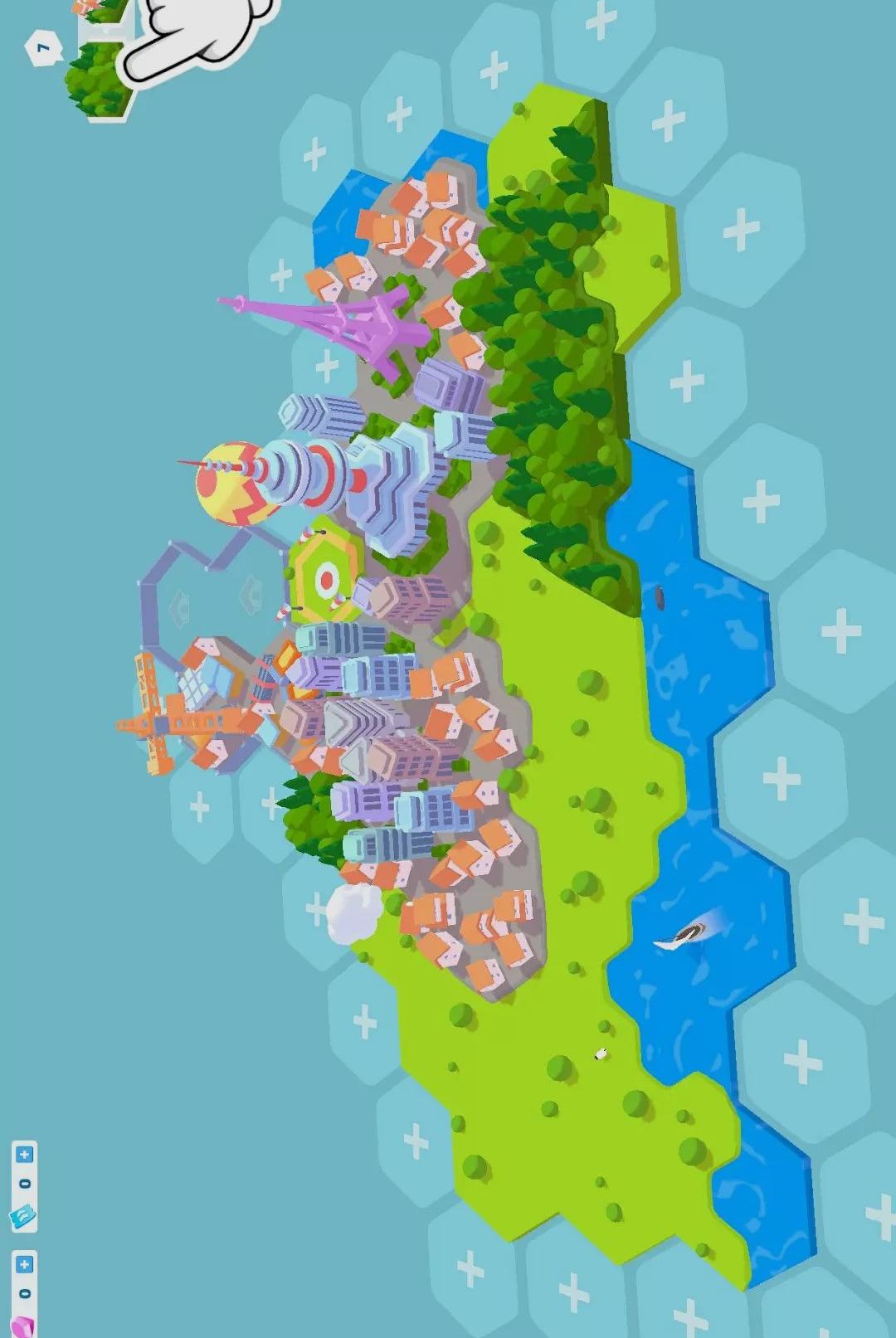 沙盒土地建造家-自由创造沙盒世界截图0