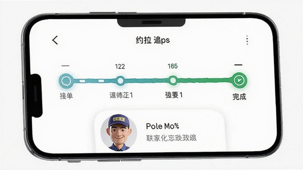 Լ������APP����׷��ҳ�棬�ֻ�����չʾ������������ӽӵ�����ɸ��ڵ������ɼ���ʦ��ͷ������ϵ��ʽ��Ŀ��ͻ��ʵʱ׷�ٹ���