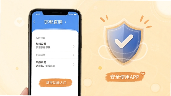 ����ֱƸAPP��ȫʹ����ʾͼ���ֻ���Ļ��ʾȨ�����ý���;ٱ�������ڣ����ж���ͼ�꣬��ܰ���ѷ��