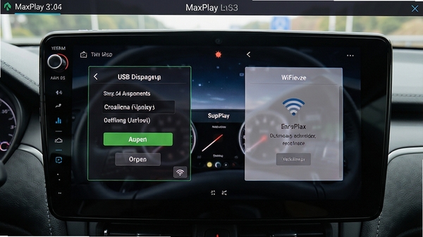 MaxPlay�����������ý����ͼ��չʾUSB���Կ���������WiFi��Խ��棬�ֻ��복��ͬ����ʾ