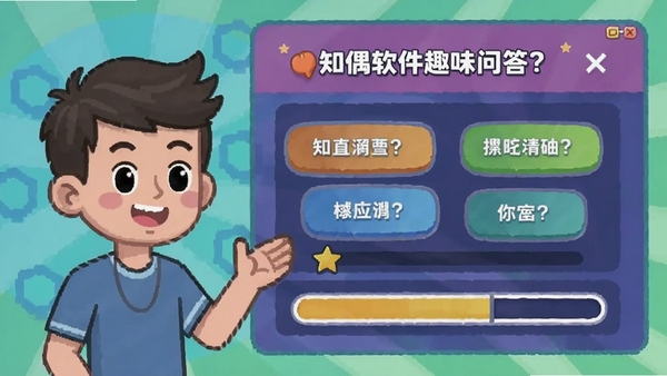 ֪ż����Ȥζ�ʴ���棬��ɫ�������ʣ���Ļ��ʾѡ�ť�͵÷ֽ�����