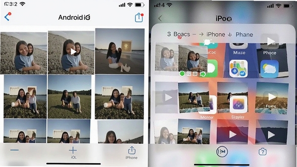 ��׿ת��iOS������Ƭ��Ƶ��iPhone�Ĳ������棬չʾ�������ѡ����
