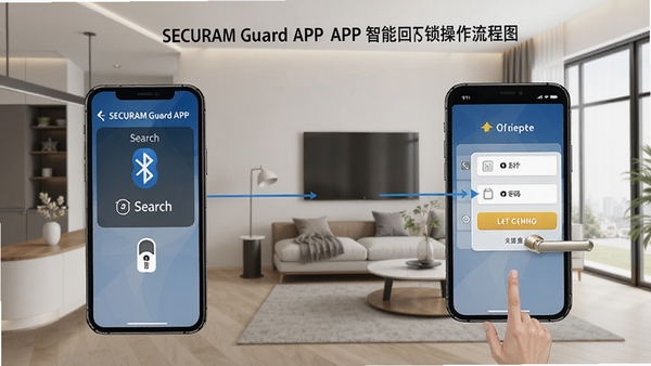 SECURAM Guard APP��������������������ͼ���ֻ���Ļ��ʾ�����������������ý��棬����Ϊ�ִ��Ҿӻ���