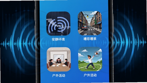 ֿ��app�����л����ܽ��棬չʾ�������������ӽֵ������ڻ��顢��������ģʽͼ�꣬�ֻ���Χ�����������ӻ�Ч������ɫ�Ƽ����