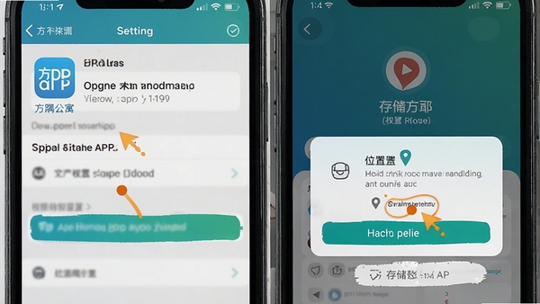 ���繫ԢAPP�ƶ��˰�װ��Ȩ�����ý����ͼ��չʾ�ֻ������п���δ֪��ԴӦ�ð�װȨ�޵Ĳ��裬�Լ�APP�״�����ʱ����λ�úʹ洢Ȩ�޵ĵ�����ʾ������������ע����Ҫ��
