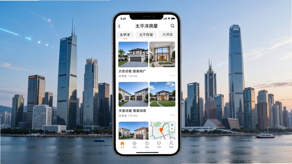 ̫ƽ����APP����չʾ���ֻ���Ļ�г��ַ�Դ�б��͵�ͼ�ҷ����ܣ�����Ϊ�ִ���������ߣ���������UI��Ʒ�񣬿Ƽ�����������ں�