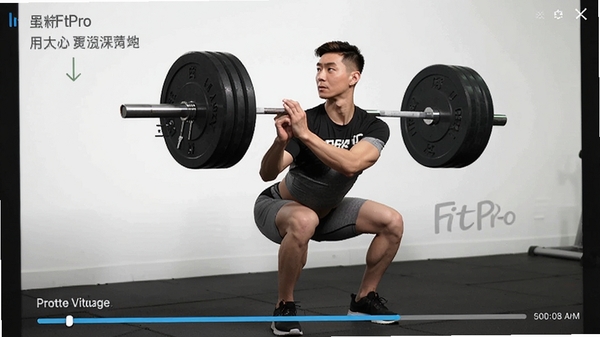 Hello FitPro������ѵ���γ���Ƶ��ͼ�������н�������ʾ����׶�������Ļ���з�����ʾ���ֺͽ�������������רҵ���