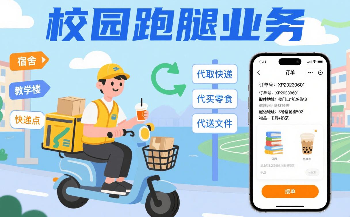 筷乐达-便捷生活服务助手 同城跑腿代取快递省时省心使用体验