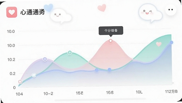 ��ͨͨapp������������ͼ��չʾһ�����鲨�����ߣ���ɫ���