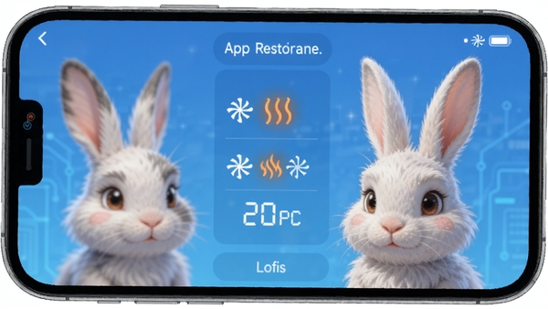 ��ֻ����App�¿ص��ڽ���AI��ͼ��ʾ�ʣ�չʾ�ֻ�����ֻ�����������¶ȿ�����壬����ͨ�����ͼ����¶���ֵ���Ƽ�����ɫ��