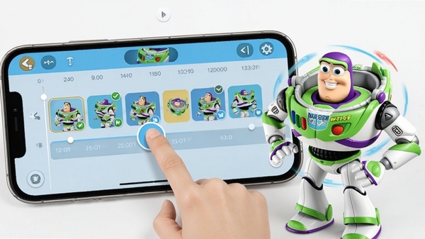 ��ɭ����ܶ�Ա��˹APP�������Ž��棬ʱ������ʾ�������Ƭ�Σ��û���ָ��ק����ͼ�꣬��˹�������������ִ����ת�������ֻ���Ļ��ʵ�����ͬ�򣬿Ƽ�����ͯȤ���
