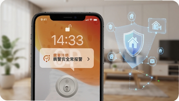 ¹�͹ܼ�APP����֪ͨ���ͽ��棬�ֻ���������ʾ�����쳣������Ϣ�������Ǽ�ͥ��ȫ��������ͼ