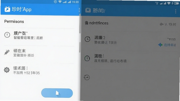��ʱApp�ڰ�׿�ֻ��ϵ����ý����ͼ��չʾȨ�޹����ͱ���ѡ�������������ע��ʱ��������