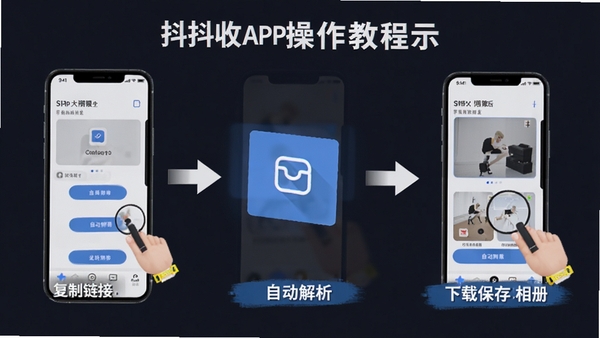 ������APP�����̳�ʾ��ͼ��չʾ�������Ӻ��Զ����������ر��浽�����������̣�����������עÿһ������