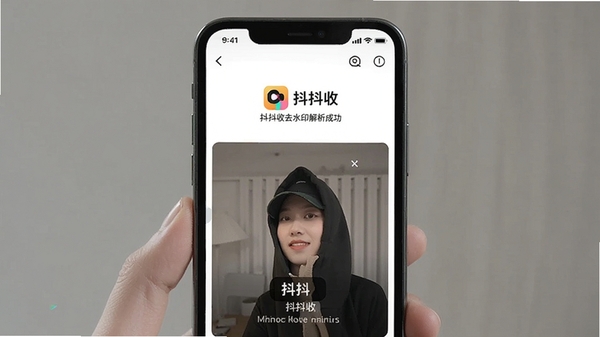 ������APP����չʾ���ֻ���Ļ����ʾ����Ƶȥˮӡ�����ɹ�ҳ�棬���ж������������Ʊ�ʶ������ִ���UI��Ʒ��