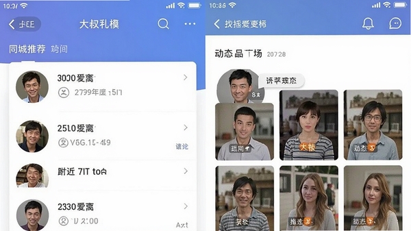 �����Ұ�APP�����ͼ��չʾͬ���Ƽ��б��Ͷ�̬�㳡���ֻ���Ļ����ʾ�����û�ͷ��������ǩ