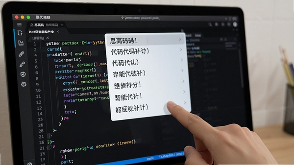 ˼�������ܴ��벹ȫ������ʾ����ָ�����Ļ������ѡ���б�������������ʾPython���Ը���