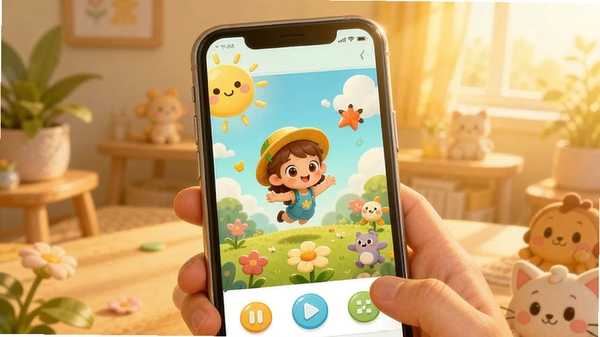 ���⾫����������չʾ����������Ŀ�ͨ����ֻ���Ļ�г���Ȥζ�������棬ɫ����ů���⣬�ʺ��������ֳ���