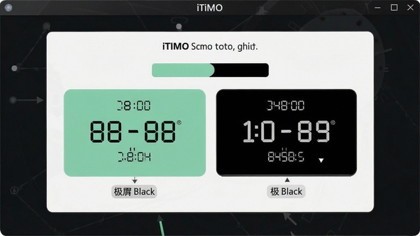 iTiMO���㱨ʱ���ý��棬������ɫѡ����壬�����̺ͼ�ҹ����ɫԤ������������iTiMO�ڶ���