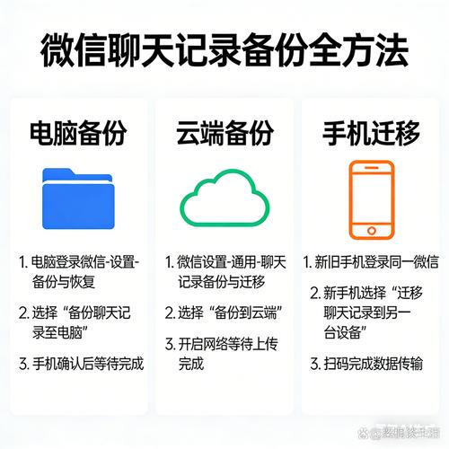 微聊天备份云端记录-聊天记录云端备份助手 云端存储空间管理页面示意