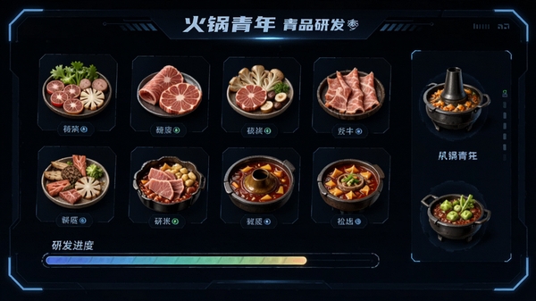 ��������Ʒ�з����棬���ֻ��ʳ�ĺ͹���ͼ�꣬�з����������Ƽ�������ʳ���