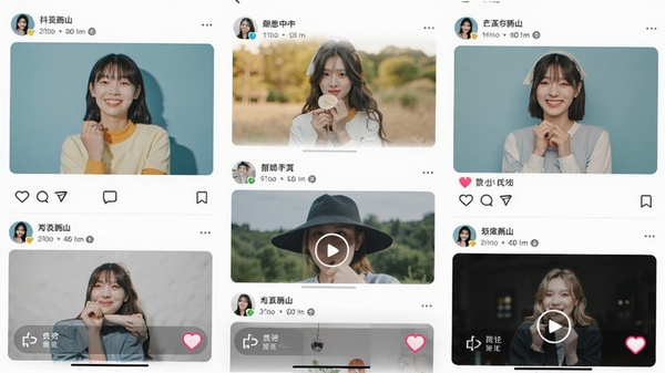 ����APP��̬�㳡ҳ�棬�ٲ���չʾ�û�������ͼ�������Ƶ��������а��ĵ������������ݣ�����ɫ����������