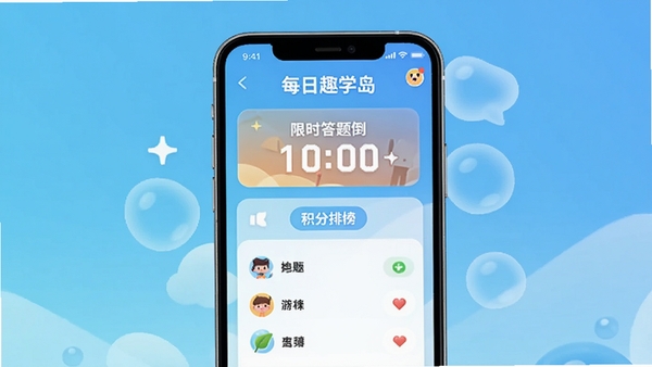 Ȥѧ��APPÿ����ս���棬�ֻ���Ļչʾ��ʱ���⵹��ʱ��������а񣬱���Ϊ������ɫ���䣬ͻ������ѧϰ��Χ