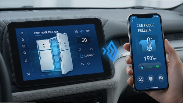 ���ر��������CAR FRIDGE FREEZER�ֻ�APPԶ���¿ؽ���չʾ���Ƽ�����ɫ�����������ֻ���������ʾ��