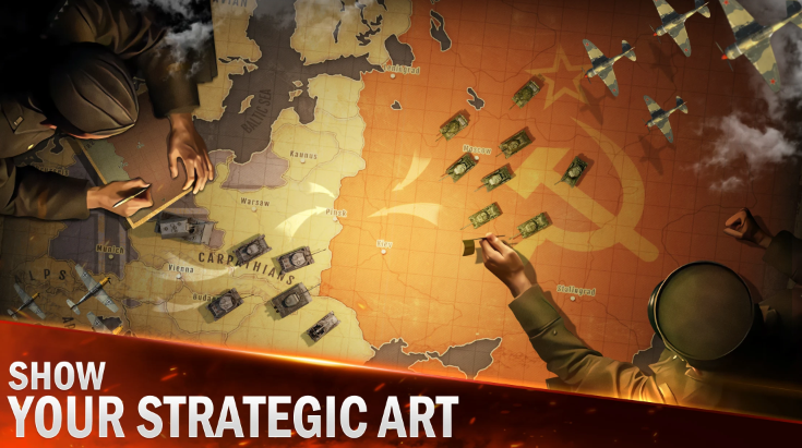 二战名将世界战争游戏(Strategy Battle)截图