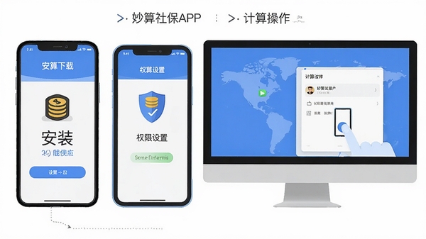 �����籣APP���ֻ��͵���ģ�����ϵİ�װʹ��ʾ��ͼ��չʾ���ء���װ��Ȩ�����á���������ĸ����裬����ƽ����Ʒ��