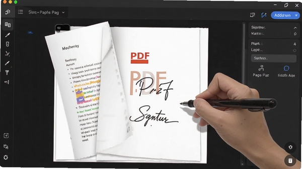 ����ǩ��ǩ������PDF�ļ�ǩ���������棬չʾ�ĵ���ҳ��ǩ�����ӹ���