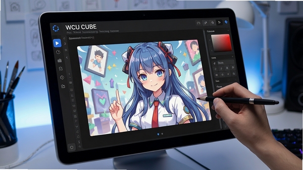 WCU CUBE���ܻ滭����չʾ������Ԫ���廭����Ч��
