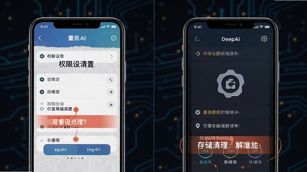 DeepAI���������ֻ��˲����̳�ʾ��ͼ��չʾȨ��������洢�������裬����������ע�ص���ʾ���Ƽ����