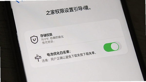 ͼֽ֮��APPȨ�������������棬չʾ�洢Ȩ�������Ż����������أ���ʾ�û���ȷ�����Ա�������ʧ��