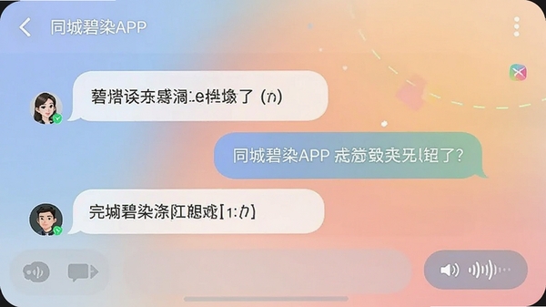 ͬ�Ǳ�ȾAPP������棬չʾ���ݶԻ���������Ϣ��ť������Ϊ��ͽ���ɫ��