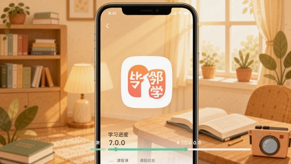 ���ں�ѧAPP�������ͼ��չʾ��ˬ�Ŀγ̷�����ѧϰ�����������������б��ں�ѧlogo������Ϊ��ܰ��ѧϰ�����廭
