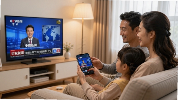 �ֻ����忴����TV��������չʾ������������һ�������ֻ��ۿ��������ֱ������Ļ��ʾ��������Ƶ���������Χ��ܰ��Ȼ