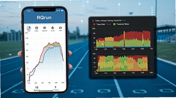 RQrun��������չʾ�ܲ�����������ѵ�����ɹ������ܣ��ֻ���Ļ����ʾ������������������ͼ��������Ϊ�����ܵ��������Ƽ�����ɫ����ͻ����������RQrun